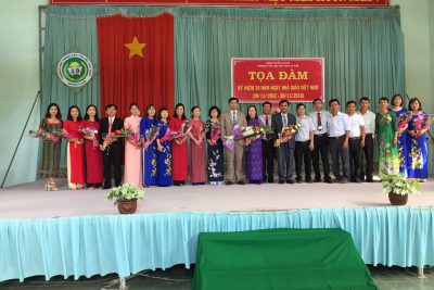 Hoạt động kỷ niệm ngày nhà giáo Việt Nam (20/11/1982-20/11/2018).