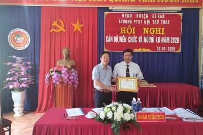 Hội nghị cán bộ, viên chức và người lao động năm học 2020-2021