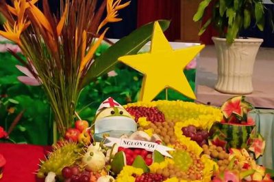 Hình ảnh thi mâm cỗ mỗ tết trung thu 2020